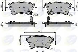 Колодки гальмівні для моделей: HYUNDAI (SONATA, TUCSON, SONATA, VELOSTER), KIA (OPIRUS, SOUL, SOUL), SSANGYONG (ACTYON, KORA)