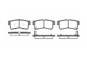 Гальмівні колодки для моделей: HYUNDAI (TRAJET, HIGHWAY, MATRIX)