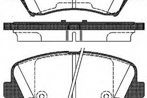 Гальмівні колодки для моделей: HYUNDAI (VELOSTER, i30, i30), KIA (CEED, CEED, PRO)