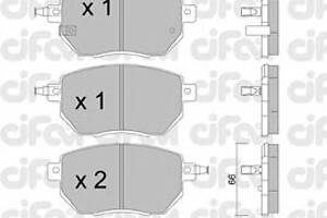 Тормозные колодки для моделей: INFINITI (FX, FX), NISSAN (MURANO,MURANO)