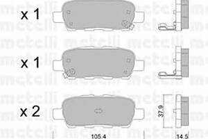 Тормозные колодки для моделей: INFINITI (FX, FX), NISSAN (X-TRAIL,MURANO,QASHQAI,X-TRAIL,TIIDA,QUEST,TIIDA,MURANO,CUBE,