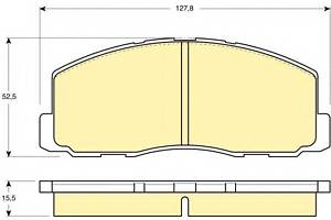 Тормозные колодки  для моделей: ISUZU (ASKA),  MITSUBISHI (COLT,COLT,CORDIA,LANCER,LANCER,SPACE-WAGON,GALANT,TREDIA,GALA