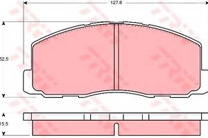 Тормозные колодки для моделей: ISUZU (ASKA), MITSUBISHI (COLT,COLT,CORDIA,LANCER,LANCER,SPACE-WAGON,GALANT,TREDIA,GALA