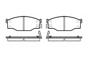 Гальмівні колодки для моделей: ISUZU (GEMINI, GEMINI, PIAZZA, GEMINI, GEMINI, IMPULSE, ASKA, ASKA)