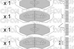 Гальмівні колодки для моделей: IVECO (DAILY), JEEP (WRANGLER, WRANGLER, CHEROKEE, GRAND-CHEROKEE, COMANCHE)