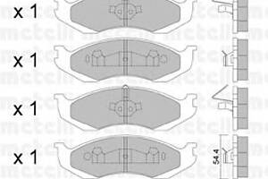 Тормозные колодки для моделей: IVECO (DAILY), JEEP (WRANGLER,WRANGLER,CHEROKEE,GRAND-CHEROKEE,COMANCHE)