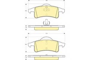 Гальмівні колодки для моделей: JEEP (CHEROKEE, GRAND-CHEROKEE), JEEP (BJC) (GRAND)