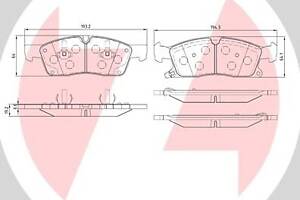 Тормозные колодки для моделей: JEEP (GRAND-CHEROKEE), MERCEDES-BENZ (M-CLASS,GL-CLASS)