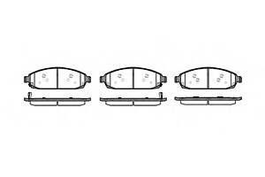 Тормозные колодки для моделей: JEEP (GRAND-CHEROKEE, GRAND-CHEROKEE,COMMANDER)