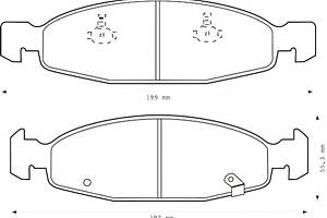 Гальмівні колодки для моделей: JEEP (GRAND-CHEROKEE)