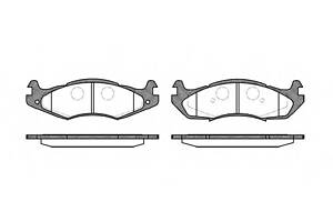 Тормозные колодки для моделей: JEEP (WRANGLER, CHEROKEE,CJ5,CHEROKEE)