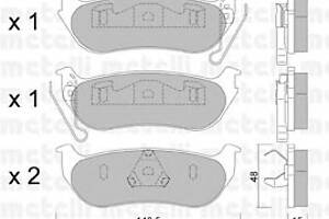 Тормозные колодки для моделей: JEEP (WRANGLER, CHEROKEE)