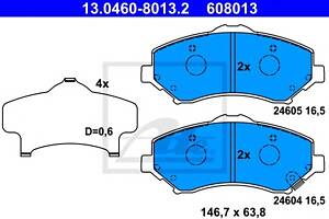 Тормозные колодки для моделей: JEEP (WRANGLER, WRANGLER,CHEROKEE)