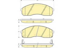 Гальмівні колодки для моделей: KIA (CARNIVAL, CARNIVAL)