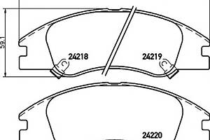 Тормозные колодки для моделей: KIA (CERATO, CERATO), KIA (DYK) (CERATO,CERATO)