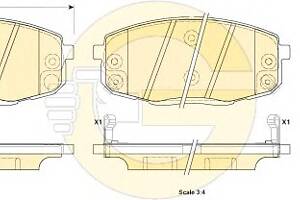 Тормозные колодки для моделей: KIA (CERATO, CERATO,CERATO)