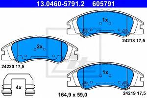 Тормозные колодки для моделей: KIA (CERATO, CERATO)