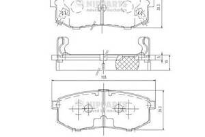 Тормозные колодки для моделей: KIA (JOICE)