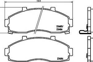 Тормозные колодки для моделей: KIA (PREGIO, PREGIO)