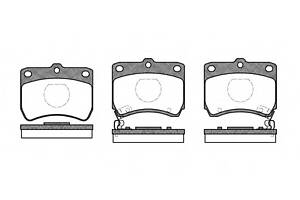 Тормозные колодки для моделей: KIA (PRIDE, PRIDE), MAZDA (121)