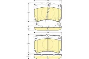 Тормозные колодки для моделей: KIA (RIO, RIO), MAZDA (DEMIO)