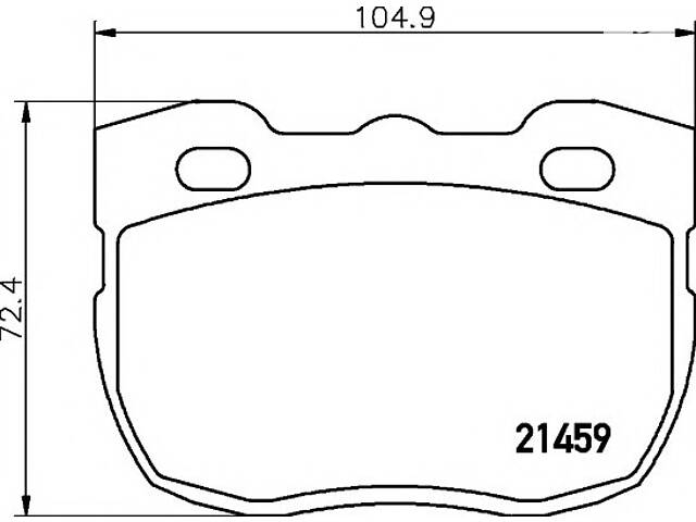 Колодки гальмівні для моделей:LAND ROVER (DEFENDER,DEFENDER,DEFENDER,DEFENDER), METROCAB (TAXI)