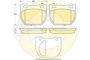 Тормозные колодки для моделей: LAND ROVER (DEFENDER, DEFENDER,DEFENDER,DEFENDER)