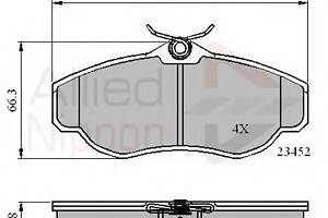 Тормозные колодки  для моделей: LAND ROVER (RANGE-ROVER, DISCOVERY,DISCOVERY)