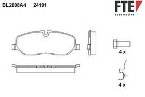 Тормозные колодки для моделей: LAND ROVER (RANGE-ROVER, DISCOVERY,RANGE-ROVER)