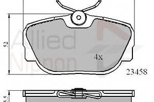 Тормозные колодки для моделей: LAND ROVER (RANGE-ROVER, DISCOVERY)