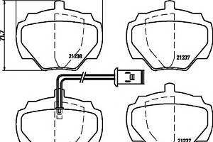 Гальмівні колодки для моделей: LAND ROVER (RANGE-ROVER, DISCOVERY)