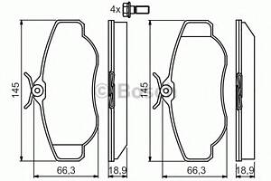 Тормозные колодки для моделей: LAND ROVER (RANGE-ROVER, DISCOVERY)