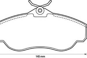 Гальмівні колодки для моделей: LAND ROVER (RANGE-ROVER, DISCOVERY)