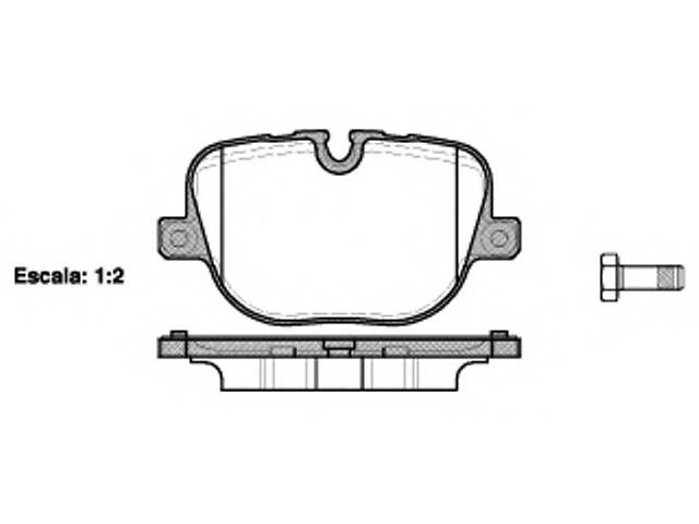 Тормозные колодки для моделей: LAND ROVER (RANGE-ROVER, RANGE-ROVER,DISCOVERY,RANGE-ROVER)