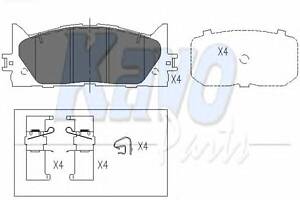 Колодки гальмівні для моделей: LEXUS (ES), TOYOTA (CAMRY,CAMRY,CAMRY)
