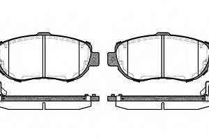 Тормозные колодки для моделей: LEXUS (GS, IS,GS,SC,IS)