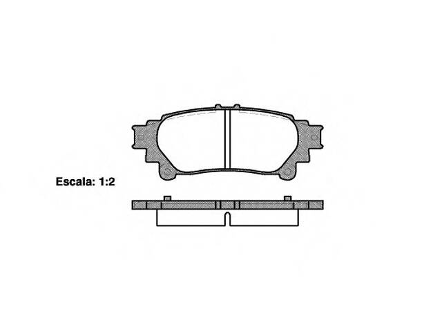 Тормозные колодки для моделей: LEXUS (RX, GS,IS), TOYOTA (PRIUS)