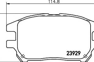 Гальмівні колодки для моделей: LEXUS (RX)