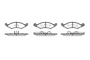 Колодки гальмівні для моделей:LINCOLN (CONTINENTAL)