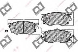 Тормозные колодки для моделей: MAZDA (6, 6,6,6)