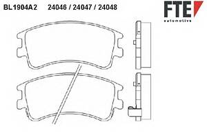 Тормозные колодки для моделей: MAZDA (6, 6,6)