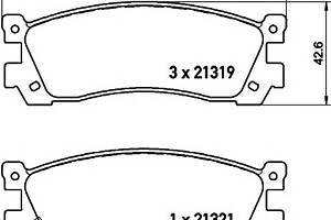 Тормозные колодки для моделей: MAZDA (929, 929)