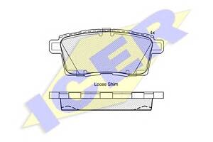 Тормозные колодки для моделей: MAZDA (CX-7, CX-9)