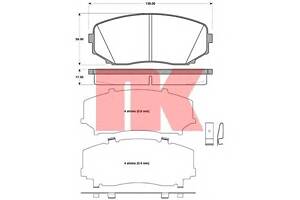 Тормозные колодки для моделей: MAZDA (CX-7)