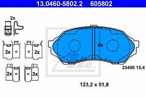 Тормозные колодки для моделей: MAZDA (FAMILIA, 323)