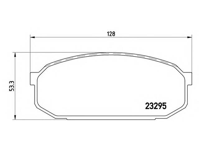 Гальмівні колодки для моделей: MAZDA (FAMILIA)