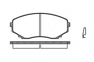 Тормозные колодки для моделей: MAZDA (MPV, MPV)