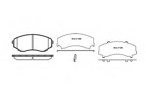 Тормозные колодки для моделей: MAZDA (MPV)