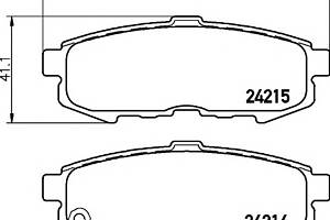 Тормозные колодки для моделей: MAZDA (MPV)