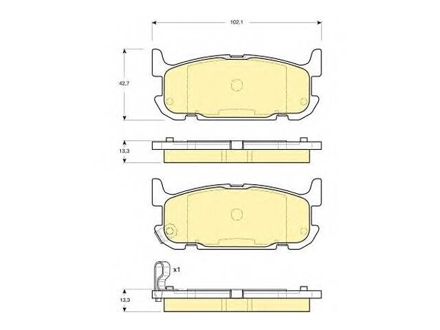 Тормозные колодки для моделей: MAZDA (MX-5)